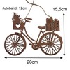 Storm's Gartenzaubereien Decorative Bicycle Small for Hanging in Rust Look