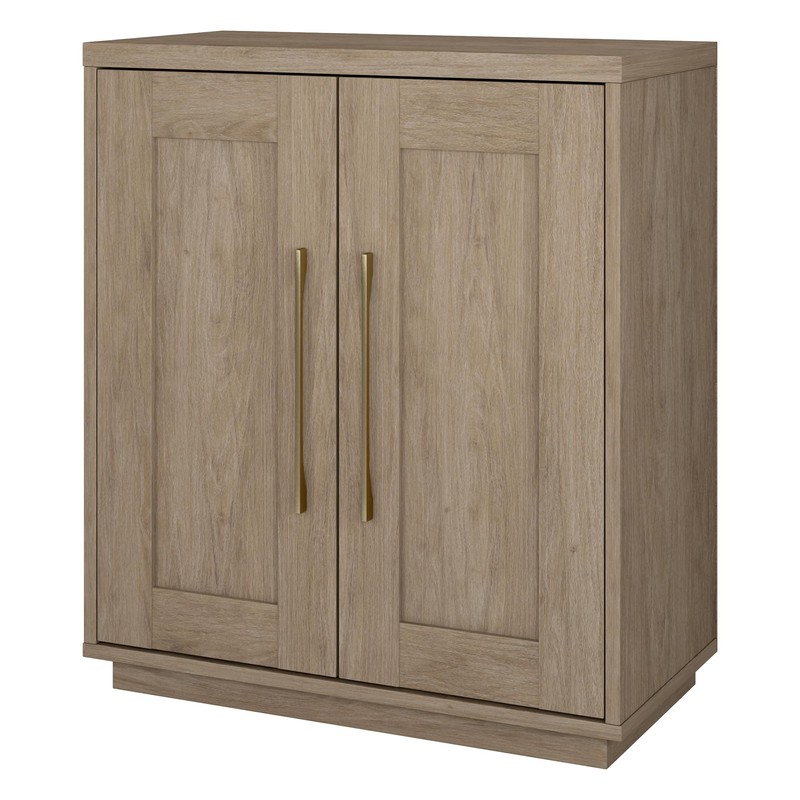 Henn&Hart Tillman Accent Cabinet, 28" Wide, Gray