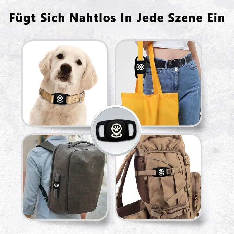 Dog Tracker, Dog Tracker with Collar Holder, Intelligent Animal Tracker,
