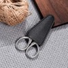 Mikinona 1set Portable Beard Scissors and Beauty Scissors for Facial