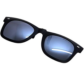 AXE Sunglasses, Clip-on Type, UV Protection, Polarized Lens, Silver, AS-3PCS