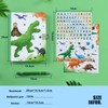 Watercolour Dinosaur Diary Set - Luminous Notebook Gift for Boys