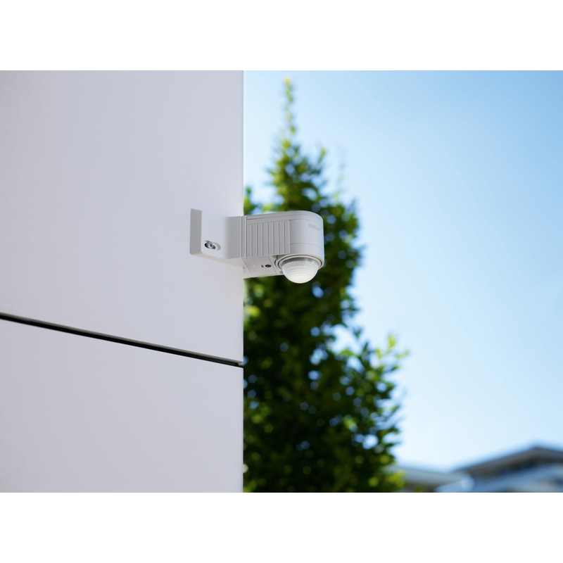 Steinel 602819 IS 240, white, passive infrared, energy efficient, IP54,