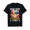 Funny Croquet Quote Mallet Sport Enthusiast Playing Croquet T-Shirt