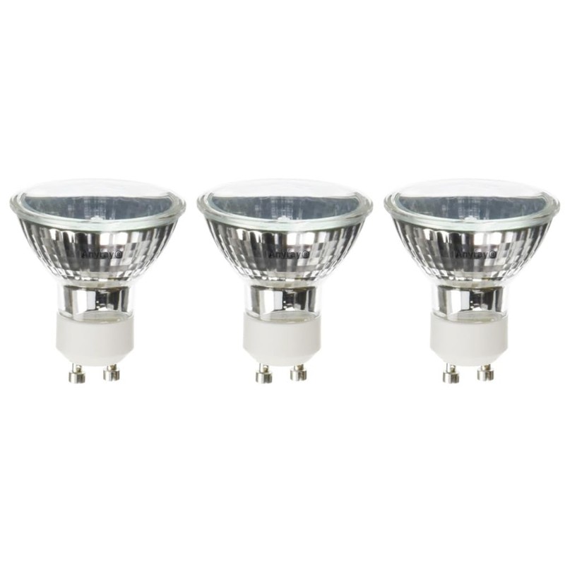 Anyray (3)-Pack for Range Hood Kitchen 50W Light Bulbs 50-Watts