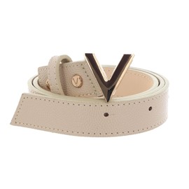 Valentino Women's Divina Belt, Beige / Gold