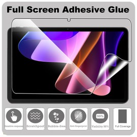 KZIOACSH Screen Protector for Blackview Mega 2/Mega2 12 Inch, 2 Pack Ultra Slim Anti-Scratch PET Screen Protector HD Clarity Sensitivity Touch Oleophobic Layer Anti-Fingerprint Protective Film