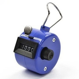 Bluecell Colorful Handheld Tally Counter 4 Digit Display for Lap/Sport/Coach/School/Event