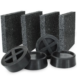 Mario10 Multipurpose Anti-Vibration Pads and Cups (black-cups, set)