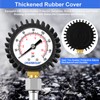 Uharbour Water Pressure Gauge 0-11bar / 160psi Dual Scale 3/4BSPT