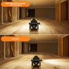 2 Pack 2500LM Magnetic Rechargeable Work Light, LED Work Light