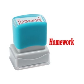 Classwork Stamp YQBOOM Homework Stamper Self-Inking Rubber Teacher Grading Stamp Teacher Supplies – Homework