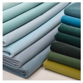 NIANTONG Green Velvet Fabric Matte Upholstery Velvet Drapery Fabric by The Meter 150cm 59'' Wide For Furnitrue Upholstery, Chair Seat Cover, Crafts, Home Decor(Color:olive green54)