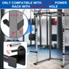 Kipika J-Hooks for Squat/Power Rack, Weight Plate Holder Set for