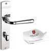 Beschläge Hamburg EMILY ART 70-09 MPN PVD WC Door Handles