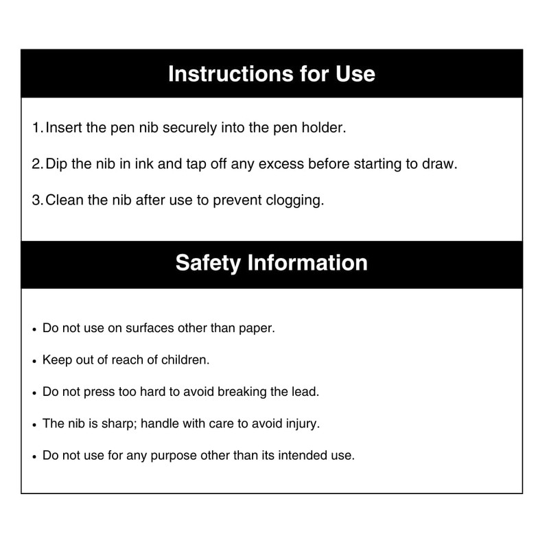 Tachikawa Manga Pen Nib G Pen - Super Polish Type-