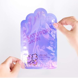 Saturday Skin Cotton Cloud Probiotic Power Face Mask Vit E Seabuckthorn Fruit Extract Omega Fatty Acids For Healthy Skin And Glow Self Home Care Facial Mask Sheet (25ml/0.84 Fl Oz)