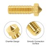 20Pcs Nozzles 0.4mm Brass Extruder Print Head M6 Lengthen Extruder