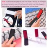 NentMent 4 Pack Folding Lint Brush Foldable Reusable Portable Mini