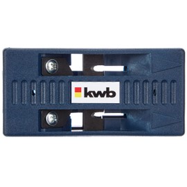 kwb 40mm Double-Sided Edge Trimmer for Melamine Edges and Veneers, Blue