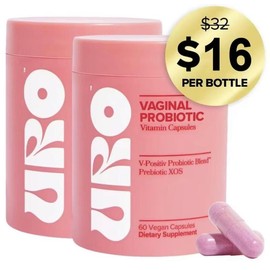 URO Women's Probiotics - 2 BottlePack for Healthier Digestion