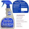 HOPE'S Perfect Stainless Steel Cleaner 22-Ounce, Streak-Free Self-Polishing Formula, Blocks