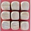 Unbranded 5pcs Blank Wood Dice Kid Child Game making DIY