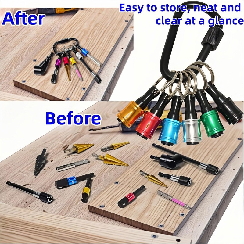 2 Pcs Wire Twister Tool For Drill, 1/4 Inch Hex