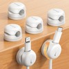 6Pack Rotatable Cord Organizer Cable Clips - Lamicall [1s Lock]