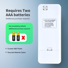 New RG70A/BGEF Remote Control Replacement for MIDEA Blanc Air Conditioner, Compatible With RG70E/BGEF RG70C/BGEF RG70E1/BGEF RG70C1/BGEF RG70C RG70E2/BGEF RG70E2/BGEFU1 RG70E3/BGEF RG70F/BGEFU1