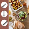 sourcing map 4 Pcs Pickle Fork, 6.3 Inch Olive Fork