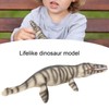 Simulation Stripe Kronosaurus Dinosaur Model Educational Dinosaur Model Toy for