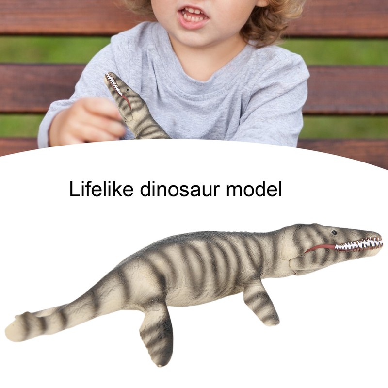 Simulation Stripe Kronosaurus Dinosaur Model Educational Dinosaur Model Toy for