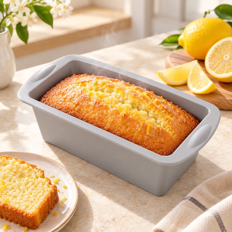 Silicone Baking Molds NonStick Rectangle Cake Pans Mini Loaf Pan