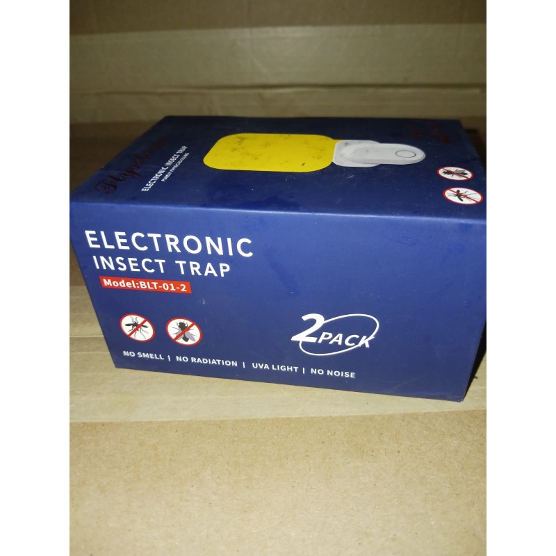 Flysclean 2-in-1 Indoor Electronic insect Trap Gnat, Mosquito & Fruit