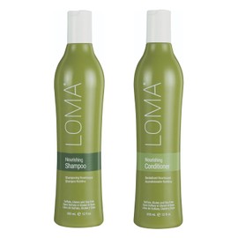 Loma Hair Care Nourishing Shampoo Nourishing Conditioner Duo, 12 oz.