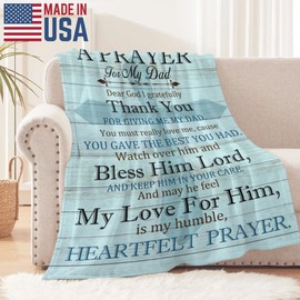 Kend Gifts for Dad,Dad Blanket,Warm Soft Gifts for Dad,Father,Daddy,Papa,Birthday Gifts for Dad from Daughter Son,Dad Gifts for Fathers Day,Christmas (for Dad Blanket 60"X50")