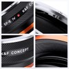 K&F Concept Lens Mount Adapter EOS-NEX IV IV Manual Focus