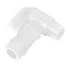 Plastic Spigot Drum Faucet White Flow 3/4 for Plastic Drums