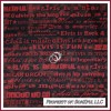 Signature BonEful Fabric FQ Cotton Quilt Music Elvis Band Star