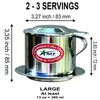 AMT 13 oz Coffee Maker - Vietnamese Phin Filter, 2-3