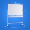 Rolling Dry Erase Board 46 x 32 - Large Portable