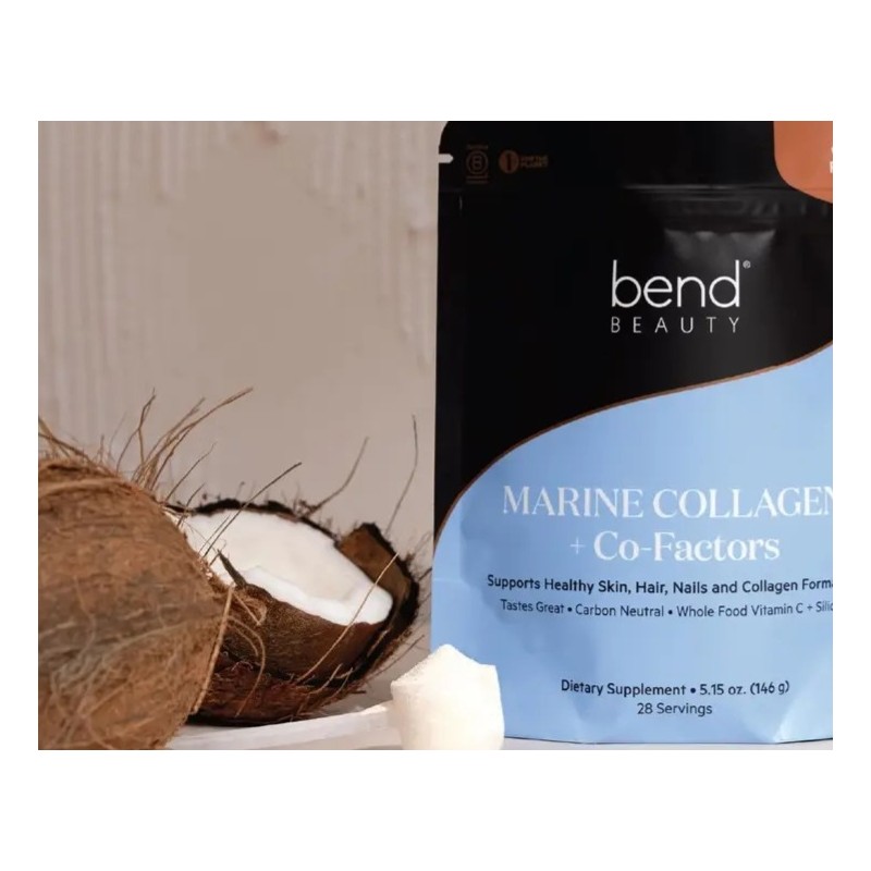 Bend Colágeno Marino Cofatores Polvo Coco 5.15 Oz Na