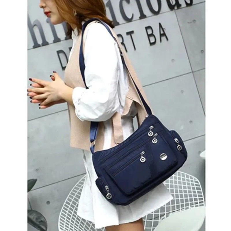 Bolso Multifuncional Impermeable Y Antirrobo Para Mujer