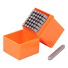 37Pcs Number Letter Punch Set Letter and Number Metal Stamping