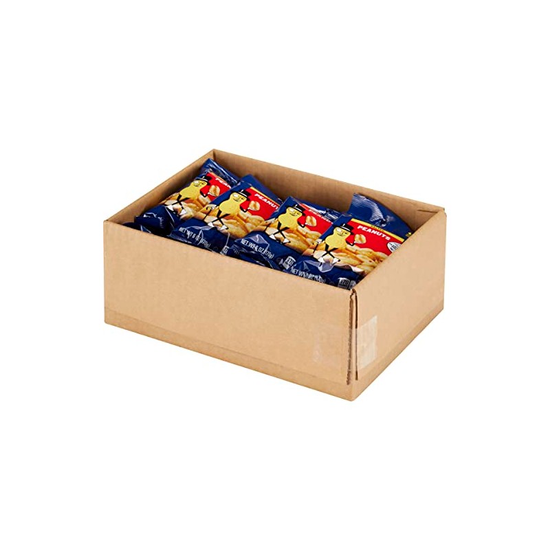 PLANTERS Salted Peanuts, 6 oz. bag (12-Pack)