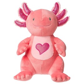 Mary Meyer Stuffed Animal Smootheez Pillow-Soft Toy, 10-Inches, Pink Jazzi Axolotl