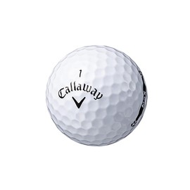 Callaway Golf Balls SUPER SOFT MAX Ball Sleeves (Pack of 3) (White/FF/Men's)