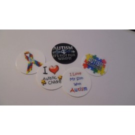 Unbranded Pre Cut One Inch Bottle Cap Image AUTISM SAYINGS Free Shipping - photo, 15 images