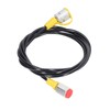 2m/6ft Hydraulic Pressure Test Hose 630Bar M16 X 2‑1/4BSP PU